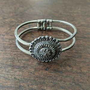 Floral mandala bracelet from India
